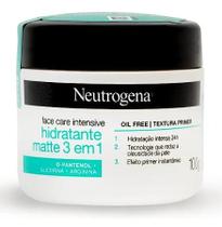 Neutrogena Creme Facial Matte 3 em 1 100G