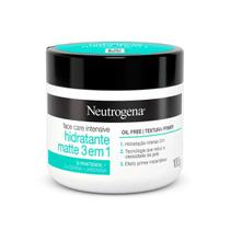 Neutrogena Creme Hidratante Facial Matte 3 Em 1 100g