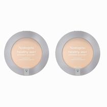 Neutrogena Healthy Skin Pressed Makeup Powder Compact with Antioxidants & Pro Vitamin B5, Evens Skin Tone, Minimize Shine & Conditions Skin, Light to Medium 30, 0.34 oz (Pack of 2)
