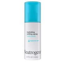 Neutrogena Hydro Boost Hidratante Ajuste de maquiagem spray com ácido hialurônico, maquiagem longwear configurando névoa facial para glowing, Dewy, Smooth & Supple Skin, 3.4 fl. oz