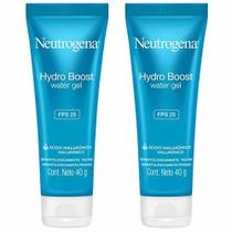 Neutrogena Hydro Boost Kit com Dois Hidratantes Faciais Water Gel FPS25 Neutrogena Hydro Boost Kit com Dois Hidratantes Faciais Water Gel FPS25