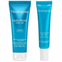 Neutrogena Hydro Boost Kit Gel Hidratante Facial FPS 25 + Gel Creme para Olhos