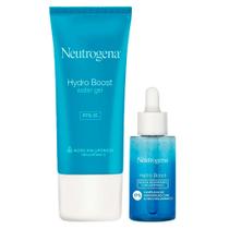 Neutrogena Hydro Boost Kit Gel Hidratante Facial FPS25 + Sérum Hidratante