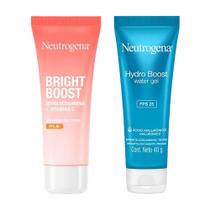 Neutrogena Kit - Bright Boost FPS30 + Hidratante Hydro Boost Water Gel FPS25