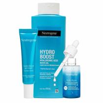 Neutrogena Kit Sérum Hidratante + Gel Creme + Hidratante Corporal Para Todos os Tipos de Pele