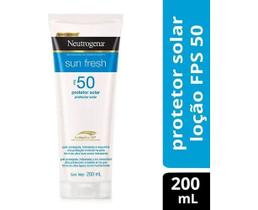 Neutrogena Protetor Solar Sun Fresh FPS 50 200ml