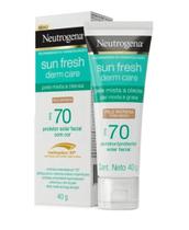 Neutrogena Sun Fresh Fps 70 Facial Pele Morena 40G