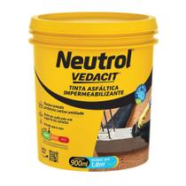 Neutrol Acqua Tinta Asfáltica Impermeabilizante 0,9L Vedacit