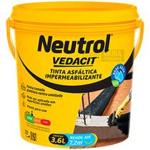 Neutrol Acqua Vedacit 3,6l Primer Fundação Contenção Concreto
