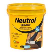 Neutrol Pintura Asfaltica Base Agua 18L Vedacit Neutrol Pintura Asfaltica Base Agua 18L Vedacit