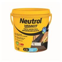 Neutrol Pintura Asfaltica Base Agua 3,6L Vedacit