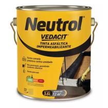 Neutrol Tinta Asfáltica 3,6L Impermeabilizante - Vedacit