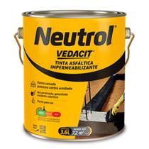 Neutrol Tinta Asfáltica Impermeabilizante Vedacit Galão 3,6L Neutrol Tinta Asfáltica Impermeabilizante Vedacit Galão 3,6L