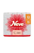 Neve Papel Higiênico Toque de Seda 12 rolos