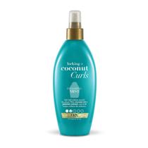 Névoa de acabamento OGX Locking + Curls Coconut 180 ml