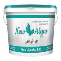 New Algas 4kg - Suplemento Mineral para Cavalos e Gado New Algas 4kg - Suplemento Mineral para Cavalos e Gado