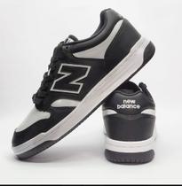 New balance 480l lifestyle preto/branco