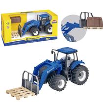New Holland Trator T8 Implemento Empilhadeira C Acessorios