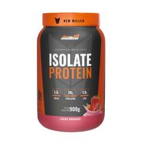 New millen isolate protein, isolado 900g zero lactose morango