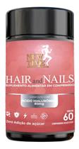 New Time Suplemento Hair And Nails 60 cp Cabelos E Unhas