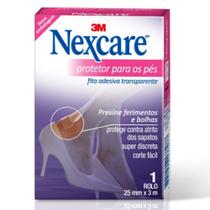Nexcare 3m protetor fita adesiva para pés 1 rolo 25mm x 3m