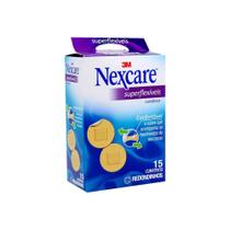 Nexcare curativo superflexíveis com 15 unidades