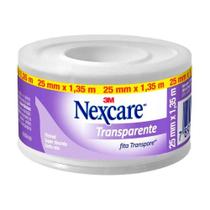 Nexcare esparadrapo transparente com 25mm x 1,35m