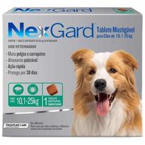 nexgard 10 a 25kg (1 comprimido avulso )
