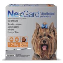 NexGard 11,3 mg - Cães de 2 a 4 Kg cx com 3 tabletes - Merial NexGard 11,3 mg - Cães de 2 a 4 Kg cx com 3 tabletes - Merial