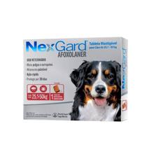 NexGard 136 mg para Cães de 25,1 a 50 Kg - 1 Tablete
