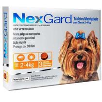Nexgard 2 a 4kg - 3 comprimido