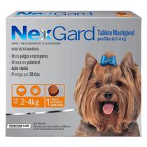Nexgard anti pulgas e carrapatos para cães 1 unidade
