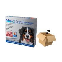 Nexgard Antipulgas Cães 25,1 A 50KG C/3 Comprimidos + Surpresa Nexgard Antipulgas Cães 25,1 A 50KG C/3 Comprimidos + Surpresa