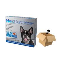 Nexgard Antipulgas Cães 4,1 A 10KG C/3 Comprimidos + Surpresa Nexgard Antipulgas Cães 4,1 A 10KG C/3 Comprimidos + Surpresa