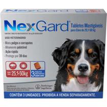 Nexgard Antipulgas e Carrapatos 25 a 50kg 168 mg - Lacrado Original