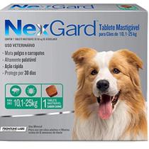 Nexgard Antipulgas e Carrapatos Cães 10,1 a 25kg - 1 tablete