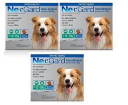 Nexgard Antipulgas E Carrapatos Cães 10,1 A 25kg C/ 9 Comprimidos.