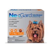Nexgard Antipulgas E Carrapatos Cães 2 A 4 Kg 1 Comprimido