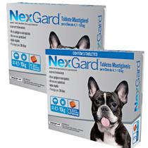 Nexgard Antipulgas E Carrapatos Cães 4,1 A 10kg C/4 Comprimidos
