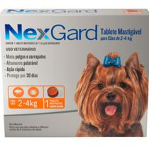 Nexgard Antipulgas e Carrapatos para Cachorros de 2 a 4kg 1 tablete