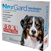 Nexgard antipulgas e carrapatos para cães 25 a 50kg - 1 tablete