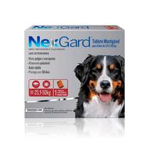 NexGard Antipulgas e Carrapatos para Cães de 25,1 a 50 kg - Boehringer Ingelheim