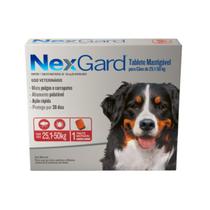 NexGard Antipulgas e Carrapatos para Cães de 25,1 a 50kg - Nex Gard