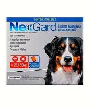 NexGard Cachorro 3 Doses 25 kg à 50 kg COM CAIXA E BULA - NX