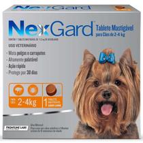 Nexgard Cães 2 a 4 kg 1 comp - antipulgas e carrapatos Merial