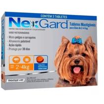 NexGard - Cães 2 a 4kg - 1 tablete
