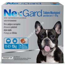 NexGard - Cães 4,1 a 10Kg - 1 tablete