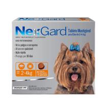 NexGard Cães de 2 a 4 kg 1 TABLETE