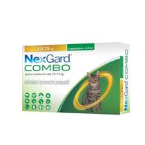 NexGard Combo Antiparasitário para Gatos de 2,5kg a 7,5kg 03 Pipetas