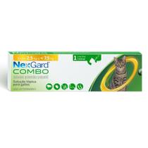 NexGard Combo Gatos Antipulgas de 2,5kg á 7,5kg
